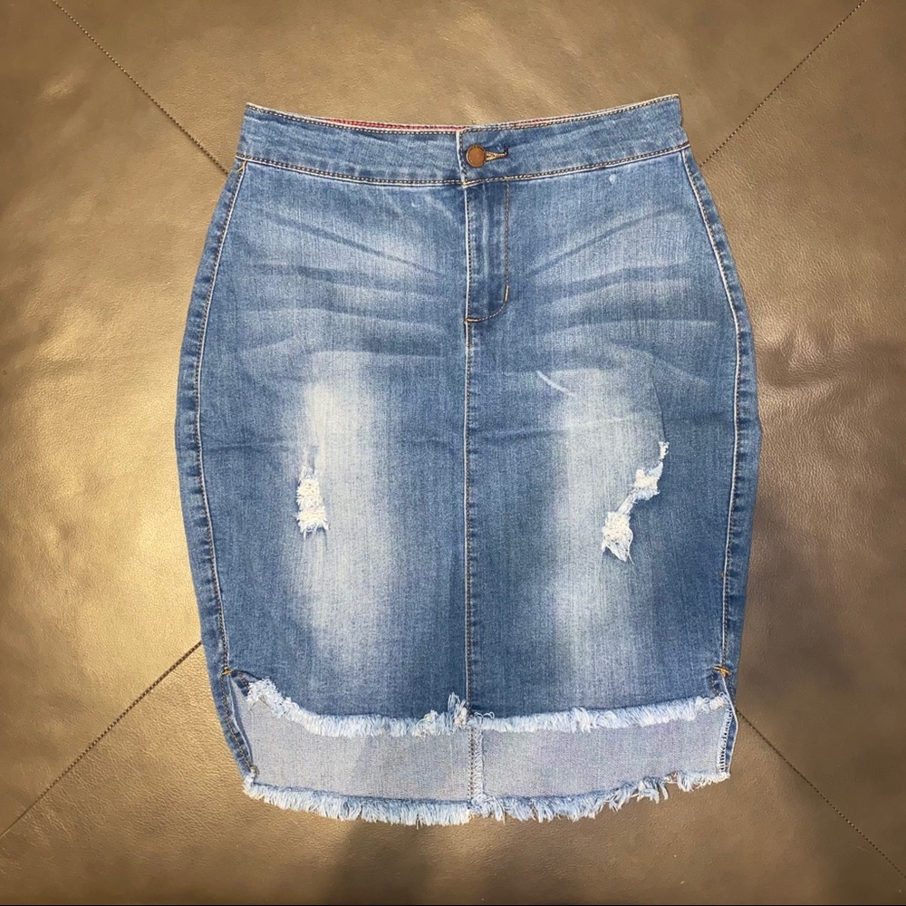 Denim Skirt